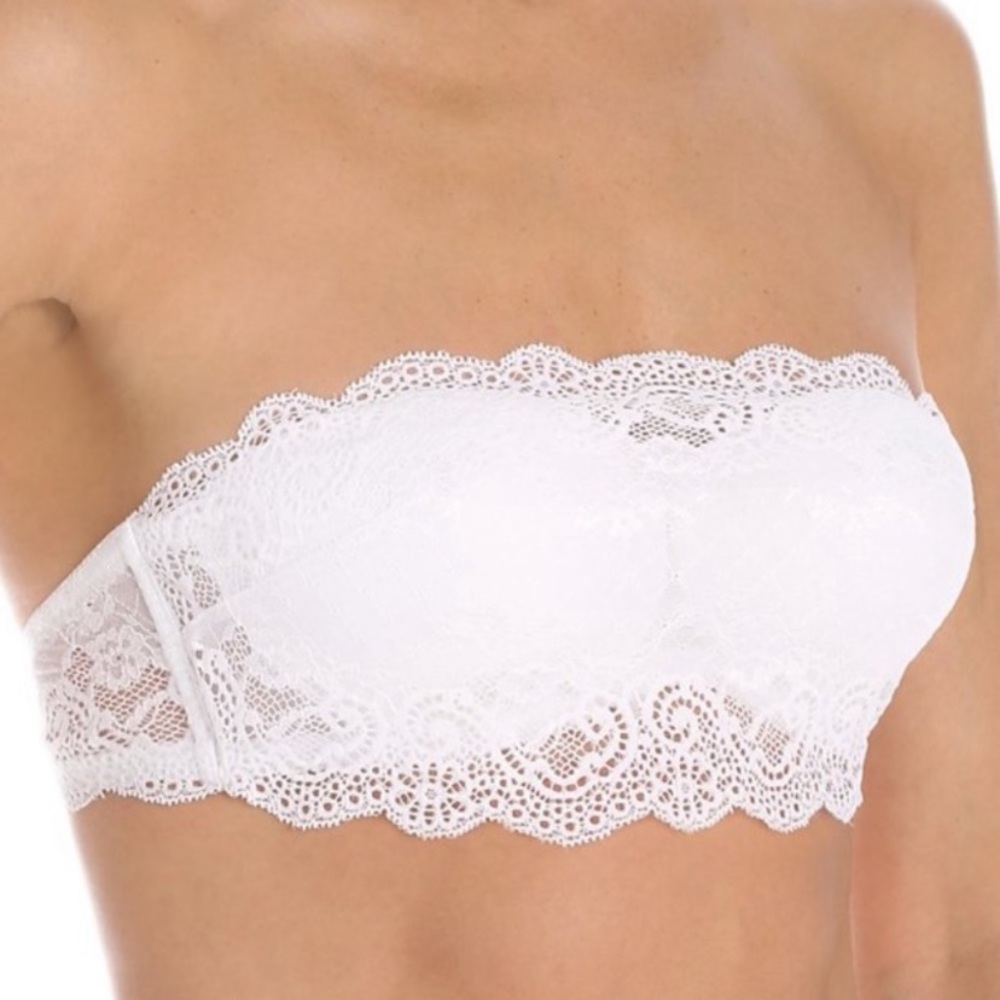 Cosabella bra with lace overlay